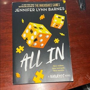 All In by Jennifer Lynn Barnes Book